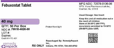 Mm1 (Febuxostat 40mg 70518 4626 00)